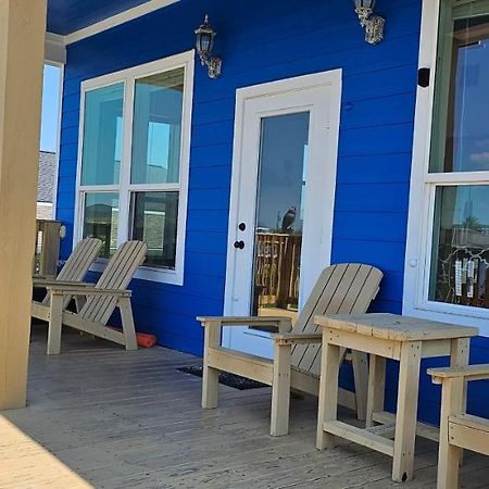 Coastal Serenity Retreat: Private Beach Getaway with Ocean Views Galveston Exterior photo